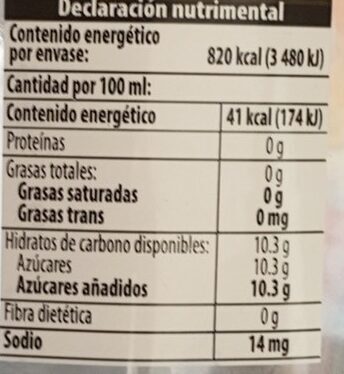 BEB PEÑAFIEL NARANJADA 2 L
