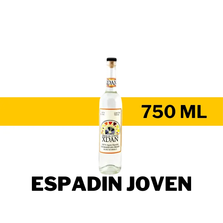 MEZCAL XDAN ESPADIN JOVEN 750 ML