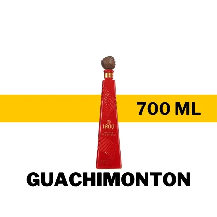TEQUILA 1800 AÑEJO GUACHIMONTON 700 ML