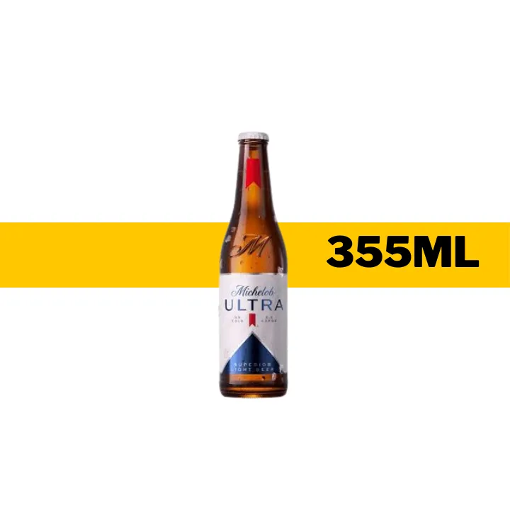 CERVEZA MICHELOB ULTRA 355 ML - BOTELLA 