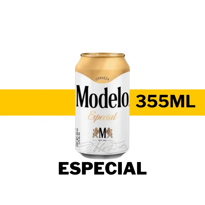 CERVEZA MODELO ESPECIAL 355 ML - LATA