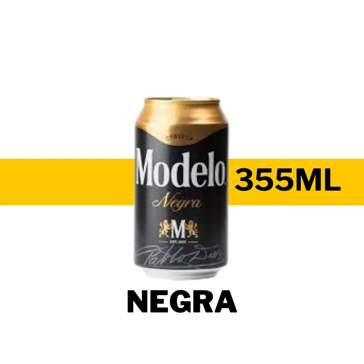 CERVEZA NEGRA MODELO 355 ML - LATA
