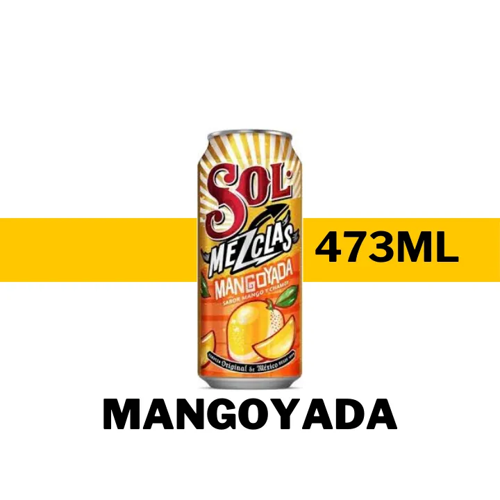 CERVEZA SOL MEZCLAS MANGOYADA 473 ML