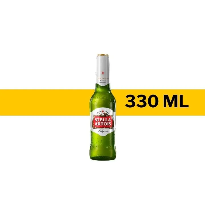 CERVEZA STELLA ARTOIS 330 ML - BOTELLA