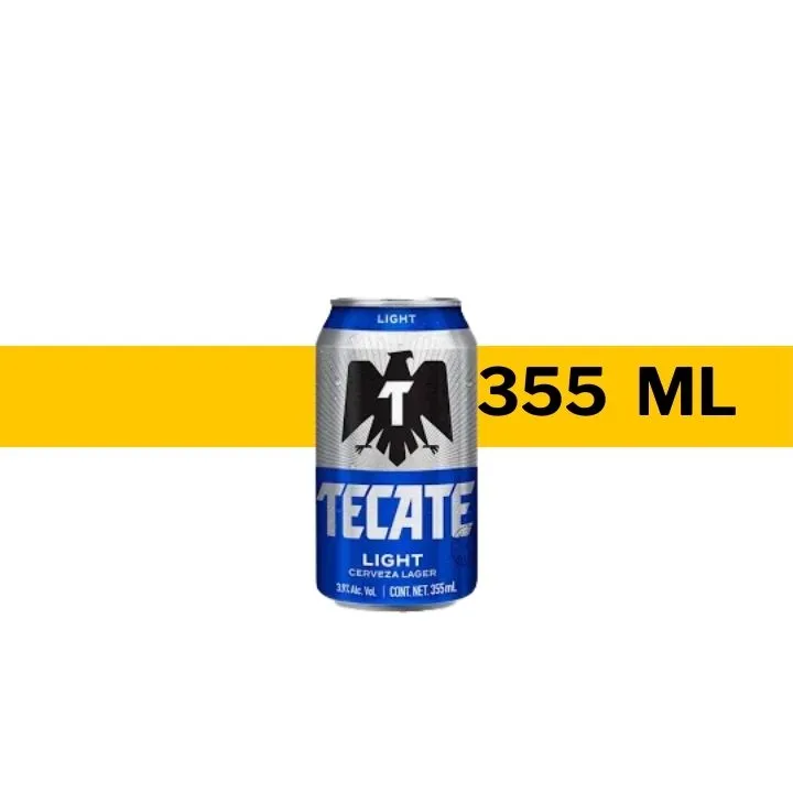 CERVEZA TECATE LIGHT 355 ML - LATA