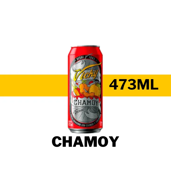 CERVEZA VICKY CHAMOY 473 ML - LATA 