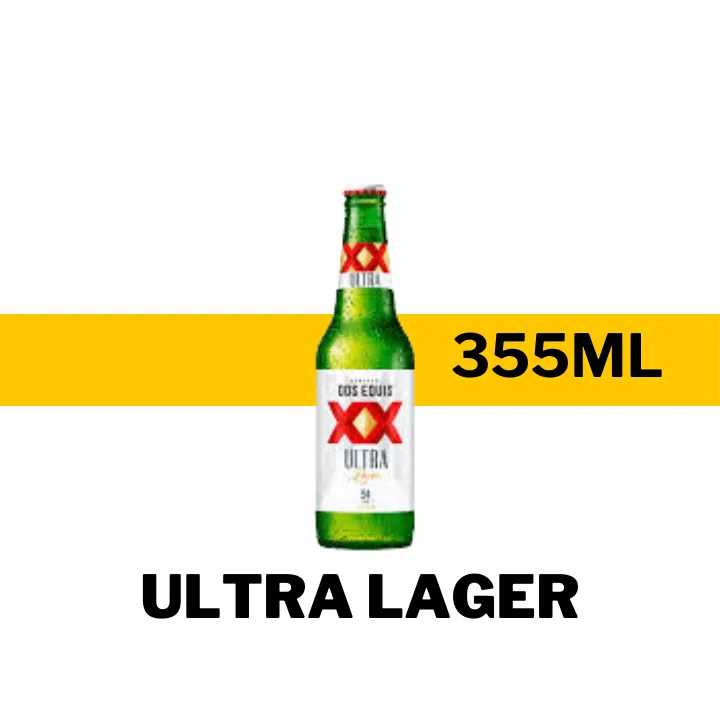 CERVEZA XX ULTRA LAGER 355 ML - BOTELLA NR
