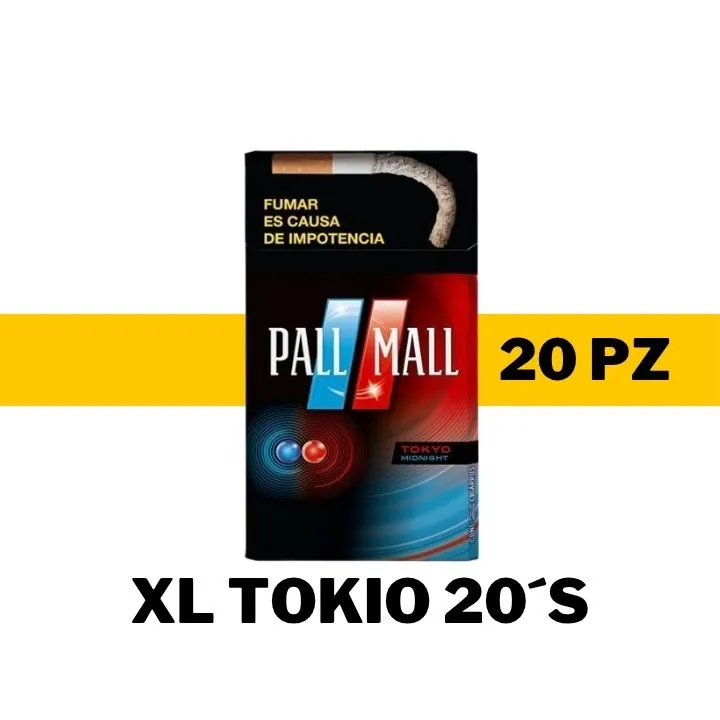 CIG PALL MALL XL TOKIO 20's
