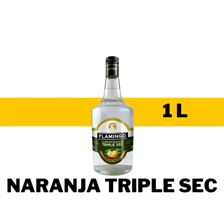 LICOR FLAMINGO NARANJA TRIPLE SEC 1 L