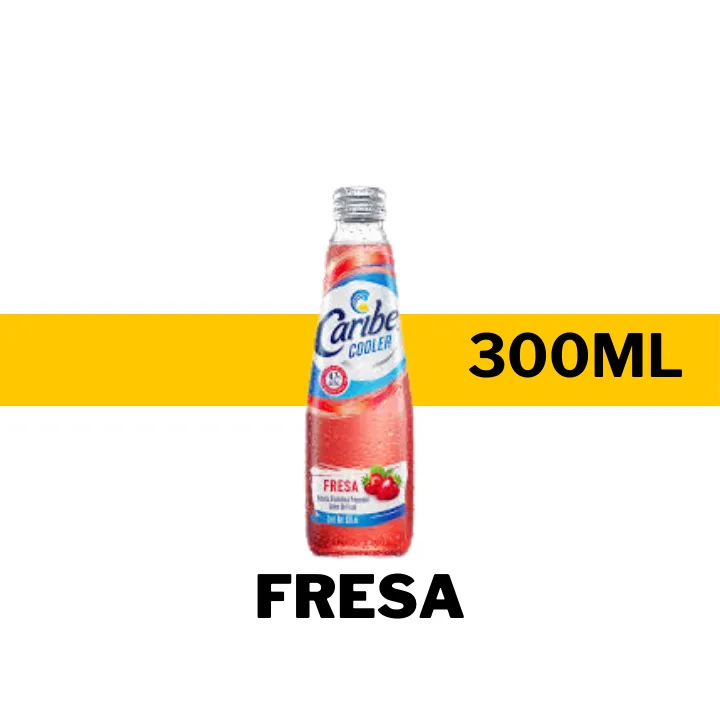 COOLER CARIBE FRESA 300 ML