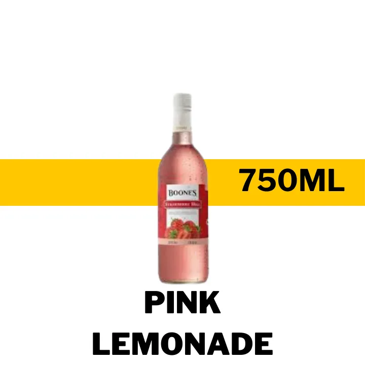 COOLER BOONES PINK LEMONADE 750 ML