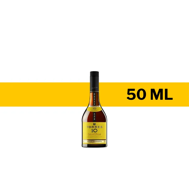 MINI BRANDY TORRES 10 50 ML