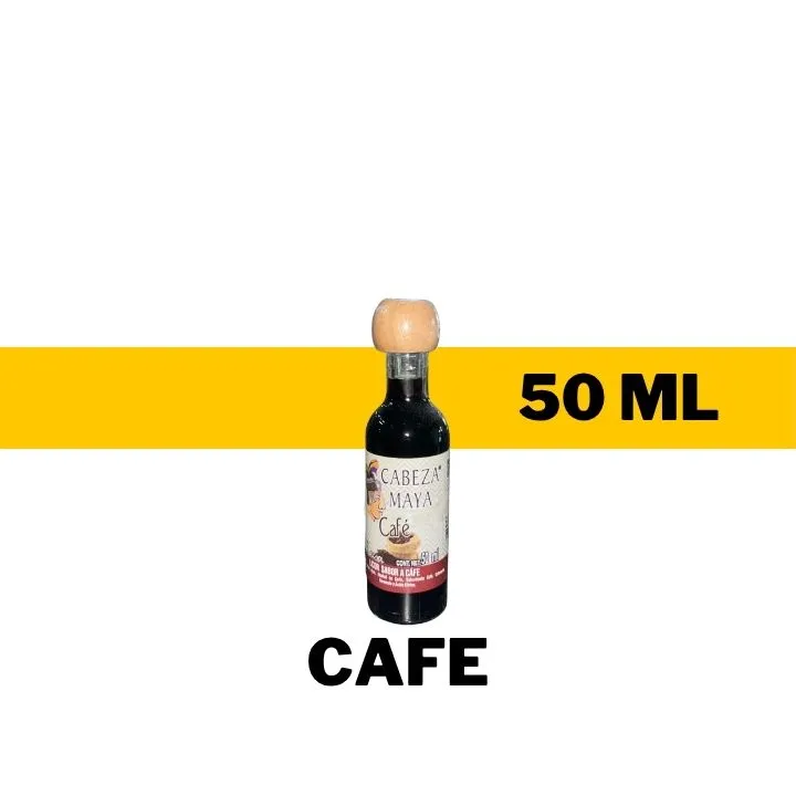 MINI LICOR CABEZA MAYA CAFE 50 ML