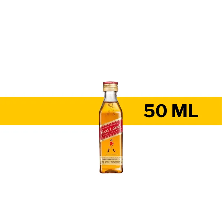 MINI WHISKY JOHNNIIE WALKER RED LABEL 50 ML