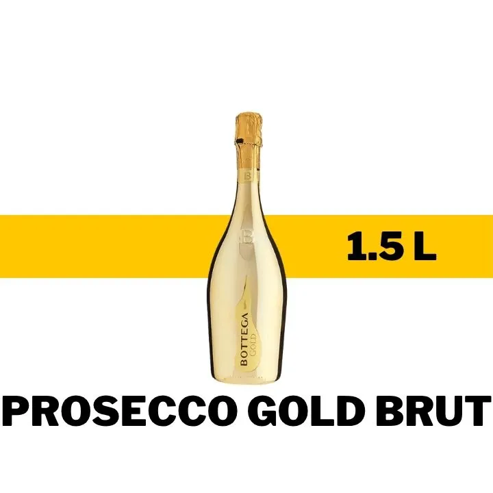 V.B.I. BOTTEGA GOLD PROSECCO GOLD BRUT 1.5 LITROS