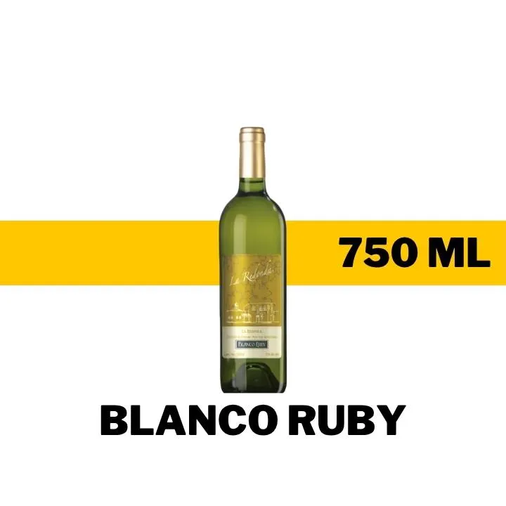 V.B.M. LA REDONDA BLANCO RUBY 750 ML