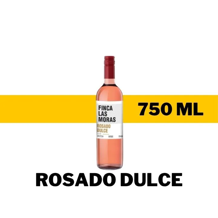 V.R.A. FINCA LAS MORAS ROSADO DULCE 750 ML