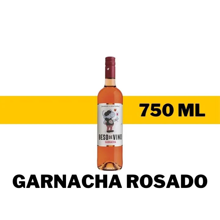 V.R.E. BESO DE VINO GARNACHA ROSADO 750 ML