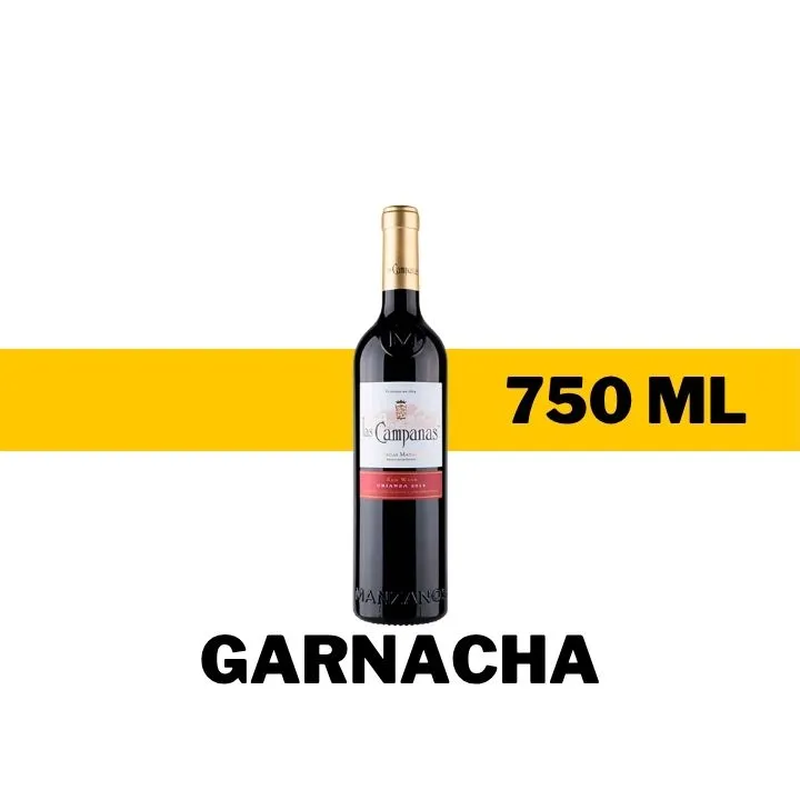 V.R.E. LAS CAMPANAS GARNACHA 750 ML