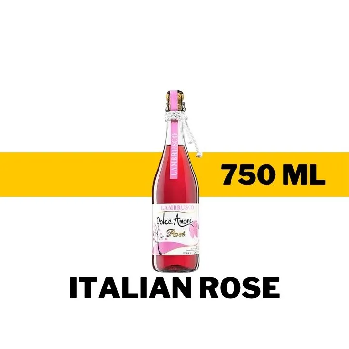 V.R.I. LAMBRUSCO DOLCE AMORE ROSE 750ML