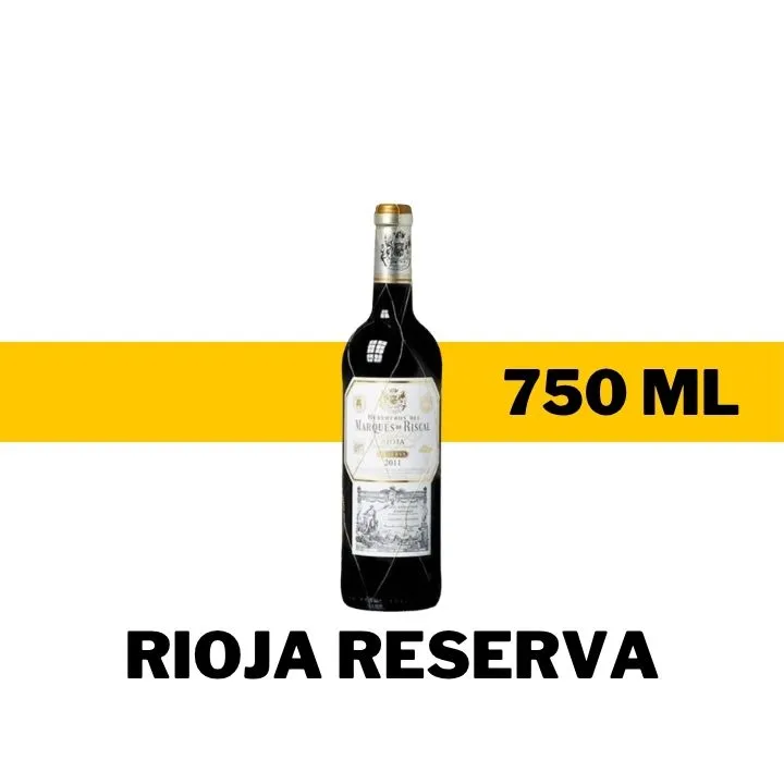 V.T.E. MARQUES DE RISCAL RIOJA RESERVA 750 ML