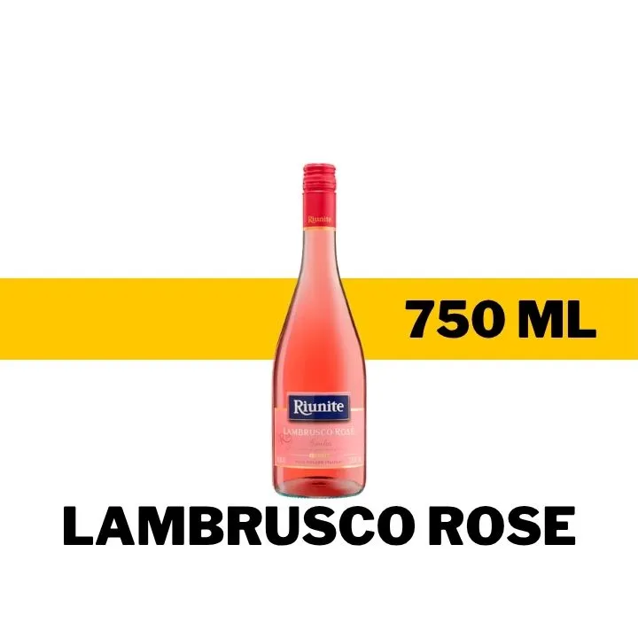 V.R.I. RIUNITE LAMBRUSCO ROSE 750 ML