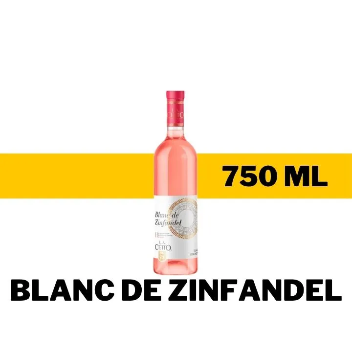 V.R.M. L.A. CETTO BLANC DE ZINFANDEL 750 ML