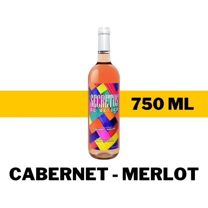 V.R.M. SECRETOS DE MEXICO CABERNET - MERLOT 750 ML