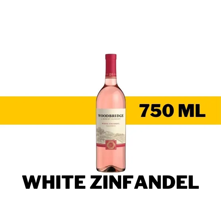 V.R.U. WOODBRIDGE WHITE ZINFANDEL 750 ML