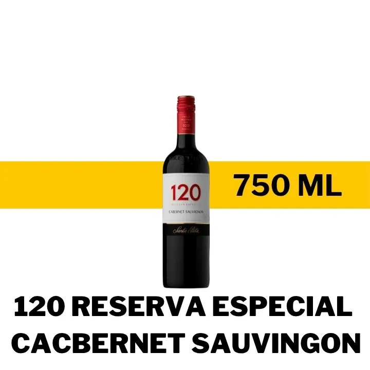 V.T.C. SANTA RITA 120 RESERVA ESPECIAL CABERNET SUAVIGNON 750 ML