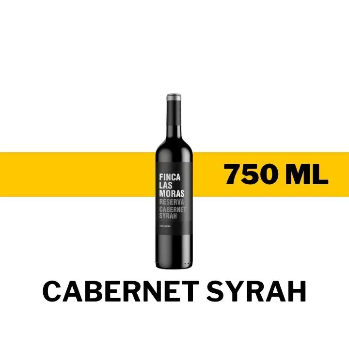 V.T.A. FINCA LAS MORAS RESERVA CABERNET SYRAH 750 ML
