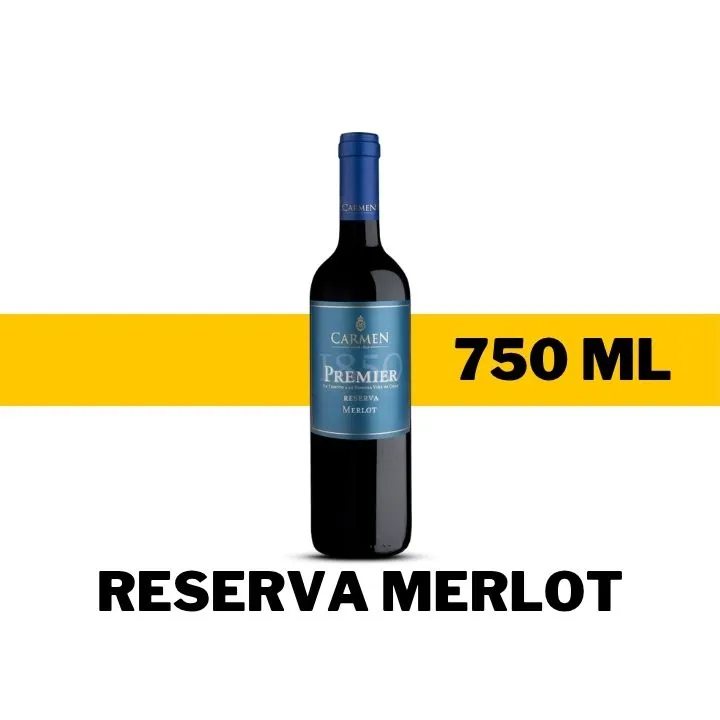 V.T.C. CARMEN RESERVA MERLOT 750 ML