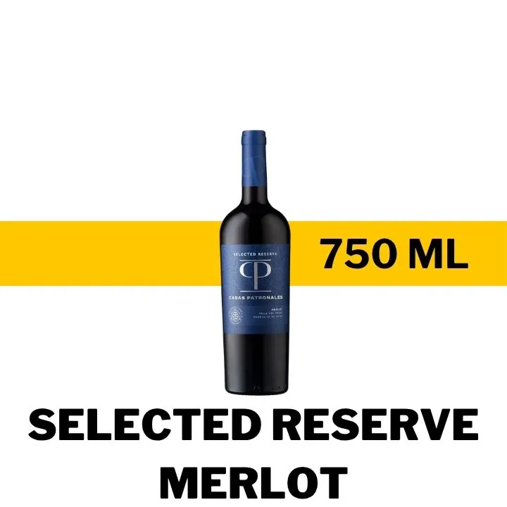 V.T.C. CASAS PETRONALES SELECTED RESERVE MERLOT 750 ML