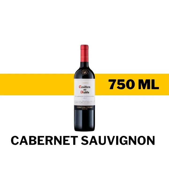 V.T.C. CASILLERO DEL DIABLO CABERNET SAUVIGNON 750 ML