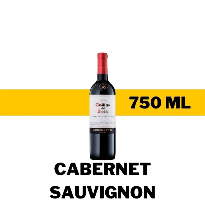 V.T.C. CASILLERO DEL DIABLO R.P. CABERNET SUAV. 750 ML