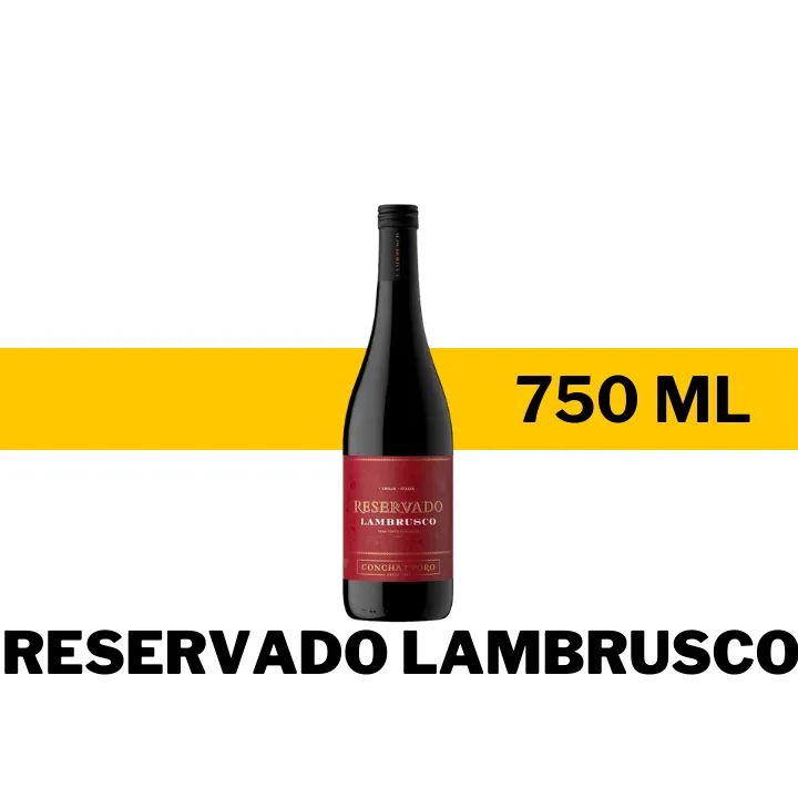 V.T.C. CONCHA Y TORO RESERVADO LAMBRUSCO 750 ML