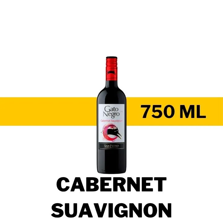V.T.C. GATO NEGRO CABERNET SAUVIGNON 750 ML
