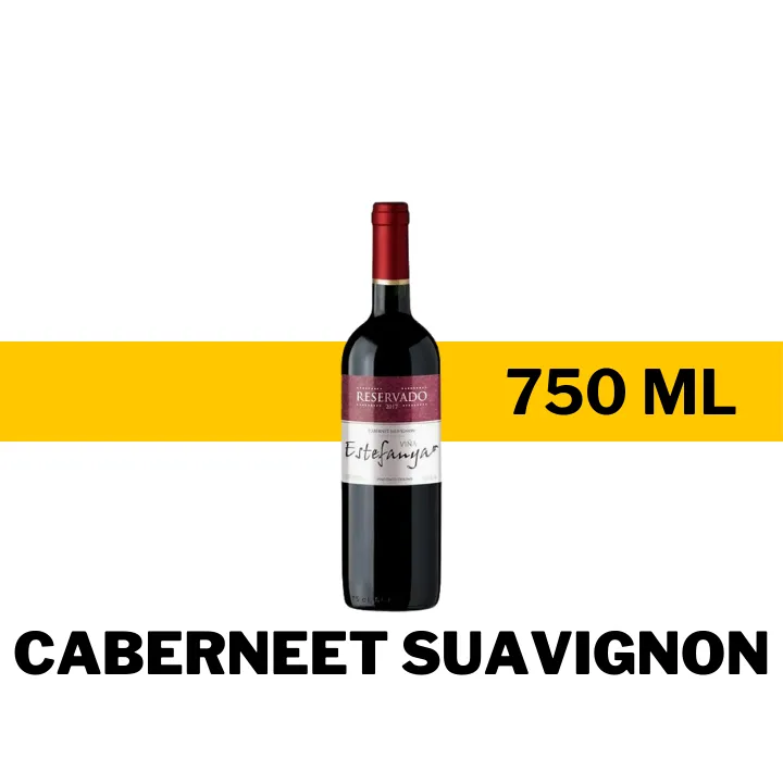 V.T.C. VIÑA ESTEFANYA RESERVADO CABERNET SUAVIGNON 750 ML