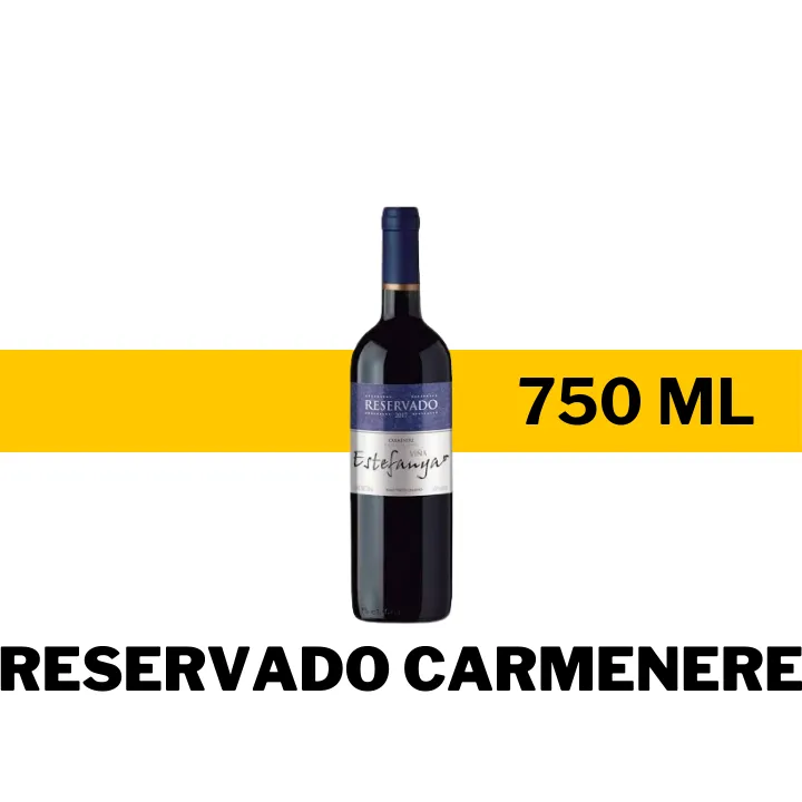 V.T.C. VIÑA ESTEFANYA RESERVADO CARMENERE 750 ML
