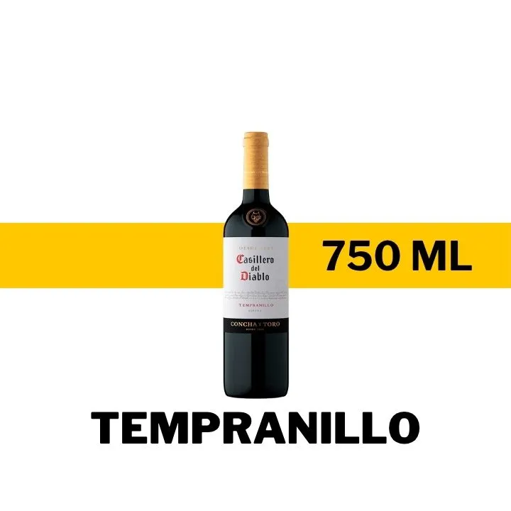 V.T.E. CASILLERO DEL DIABLO TEMPRANILLO 750 ML