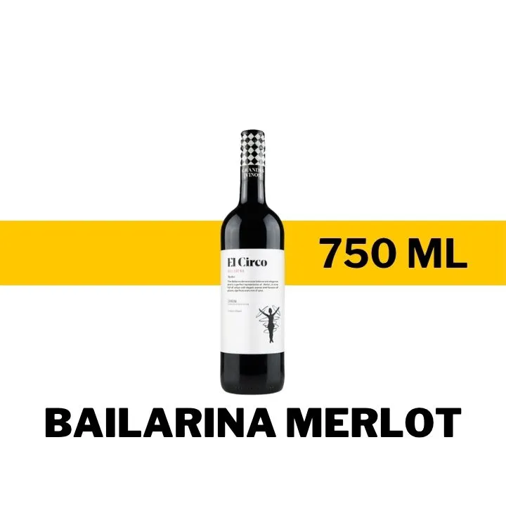 V.T.E. EL CIRCO BAILARINA MERLOT 750 ML