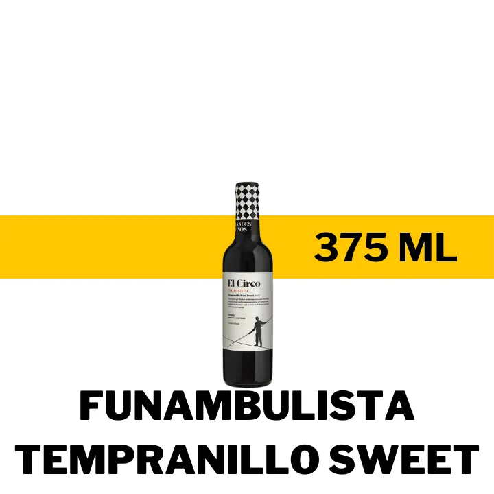 MINI V.T.E. EL CIRCO TEMPRANILLO SEMI SWEET 375 ML
