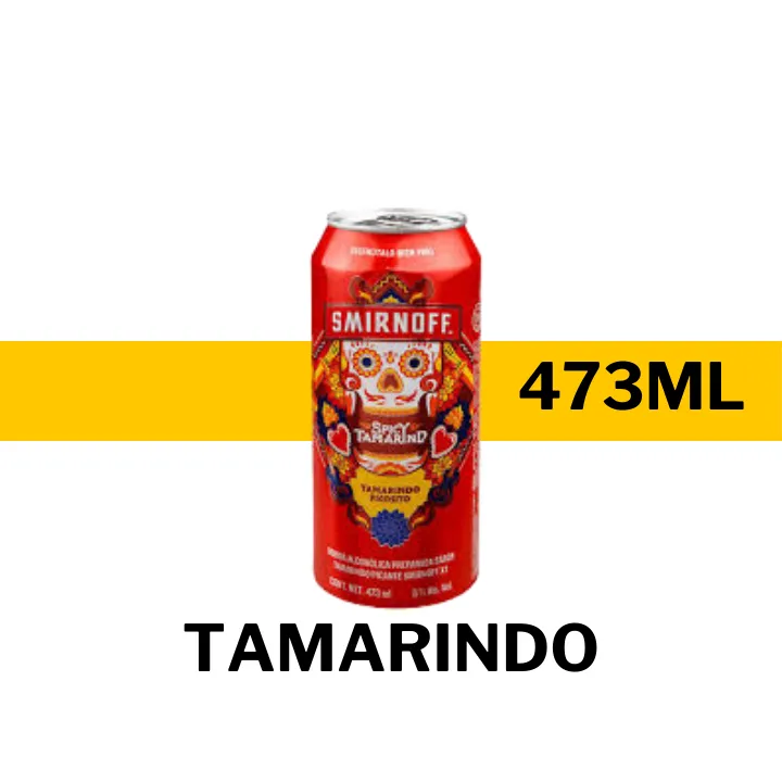 COOLER SMIRNOFF TAMARINDO 473 ML - LATA