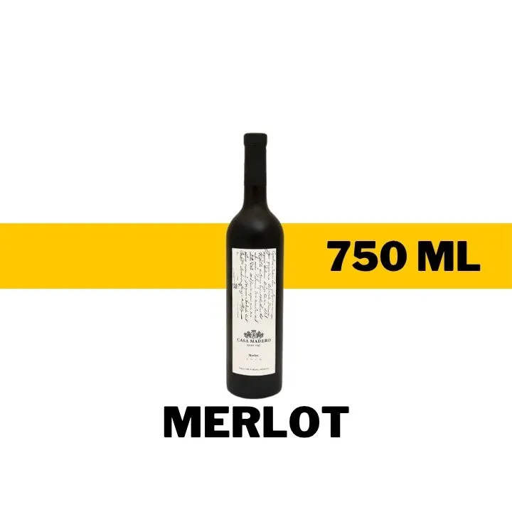V.T.M. CASA MADERO MERLOT 750 ML