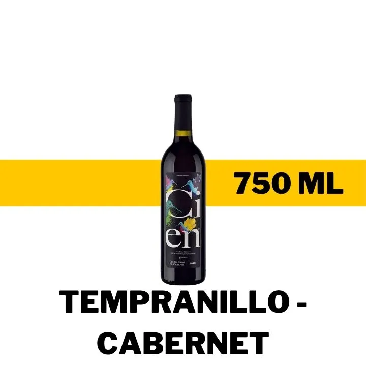 V.T.M. CIEN TEMPRANILLO-CABERNET 750 ml
