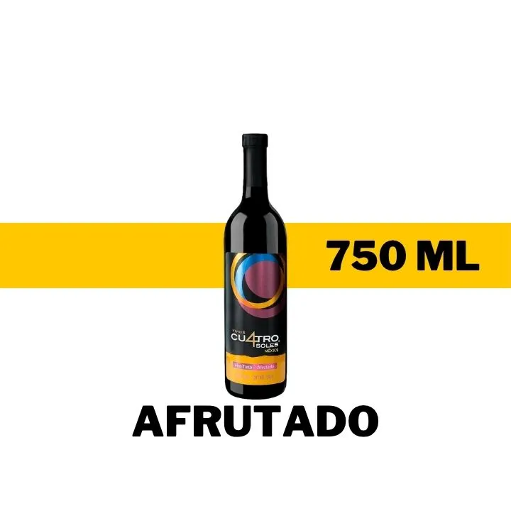 V.T.M. CUATRO SOLES AFRUTADO 750ML