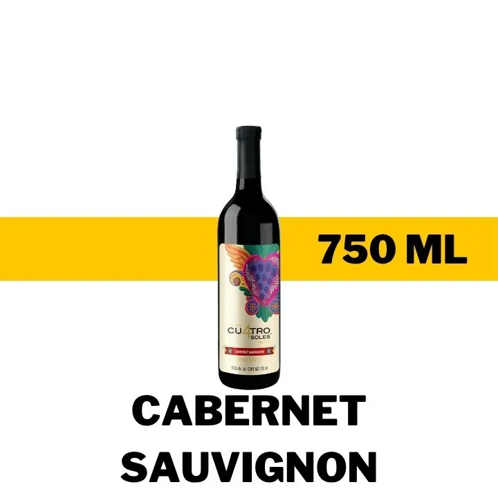 V.T.M. CUATRO SOLES CABERNET SAUVIGNON 750ML
