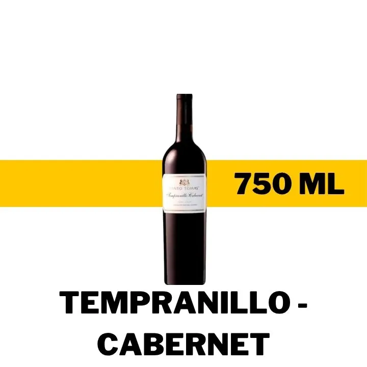 V.T.M. SANTO TOMAS TEMPRANILLO - CABERNET 750 ML