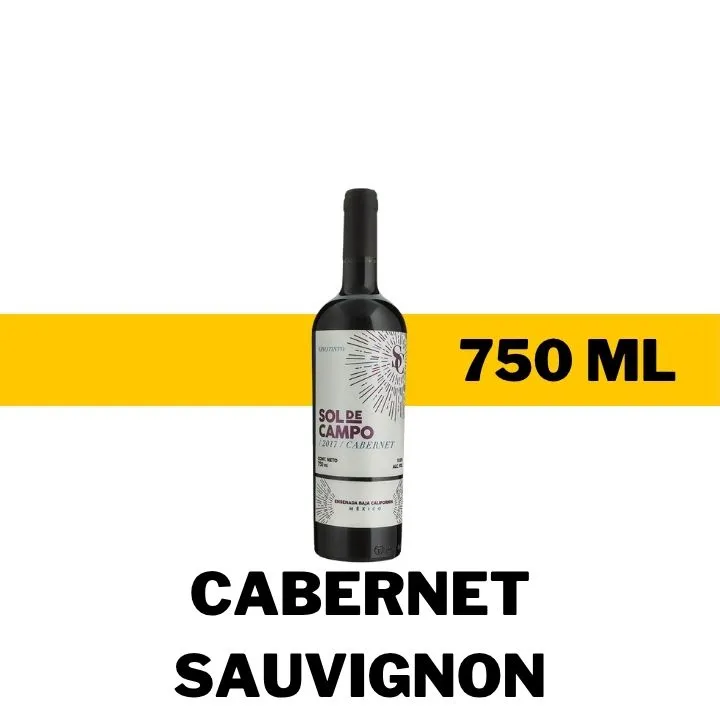 V.T.M. SOL DE CAMPO CABERNET SAUVIGNON 750 ML