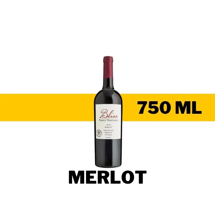 V.T.U. BLISS MERLOT 750 ML